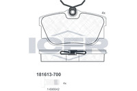 Bremsbelagsatz Hinten Lucas-Trw-System FüR VW California T4 Camper 7DJ 98-03