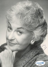 Bea Arthur "The Golden Girls" AUTOGRAPH Signed 'Dorothy' 5x7 Photo 'To Rob' ACOA