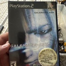 GALERIANS ASH ✨Playstation 2 PS2✨ USA Complete CIB Reg Card PS1 Sequel Horror