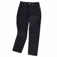 Jil Sander SANDER+ Pants Denim Black Cotton Bottoms Women's Small Used MOLO-0