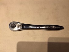 Sears Craftsman Thin Profile Ratchet 12 Drive 44996 L-aa Polish
