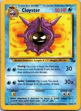 Cloyster 32/62 Uncommon Fossil Pokemon Near Mint on eBay