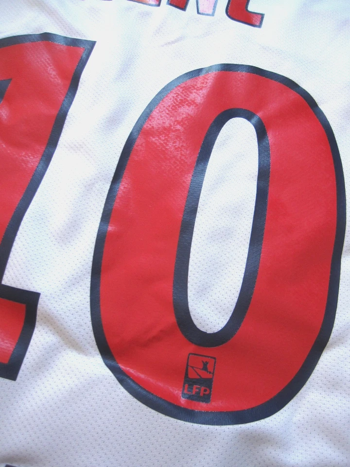 Maillot PSG Paris Saint Germain 2011 2012 Fly Emirates Nene #10 Nike vintage - L - Photo 4/4