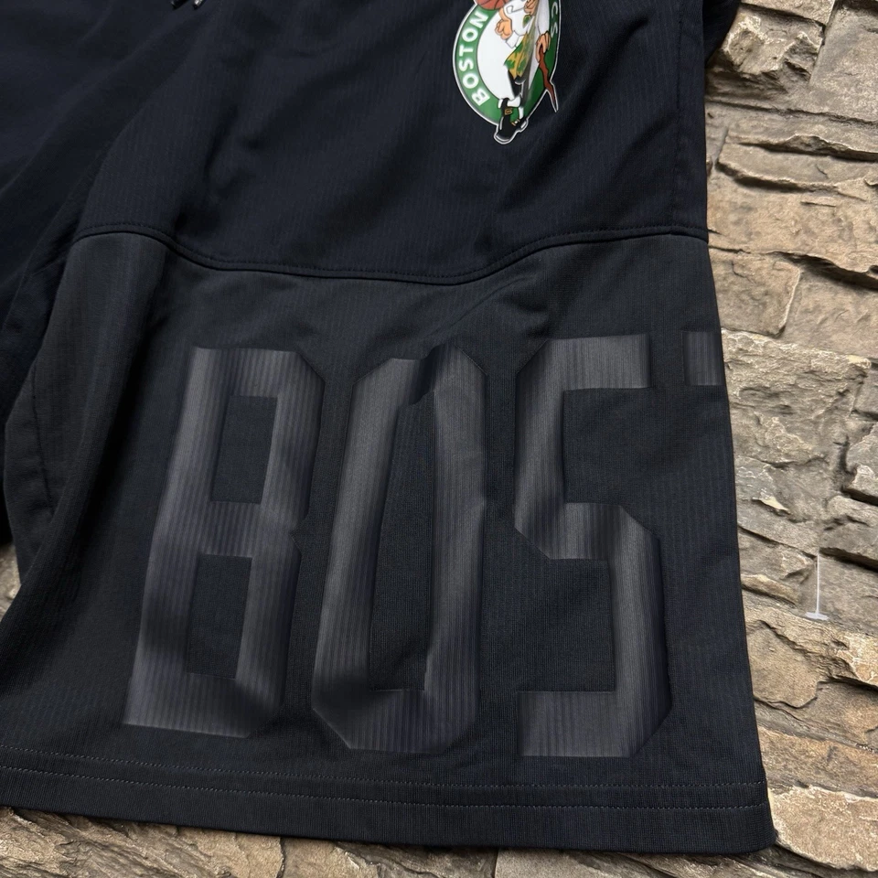 Boston Celtics Under Armour Shorts Men’s Small NBA Basketball Black Drawstring - Image 4 of 4