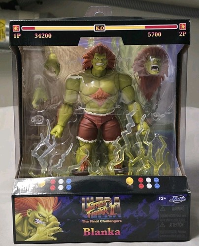 Jada Toys Ultra Street Fighter II BLANKA 6-Inch Scale Deluxe Action Figure