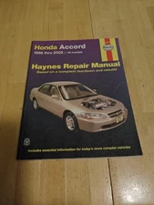 1998 thru 2002 Honda Accord Haynes Repair Manual 42014