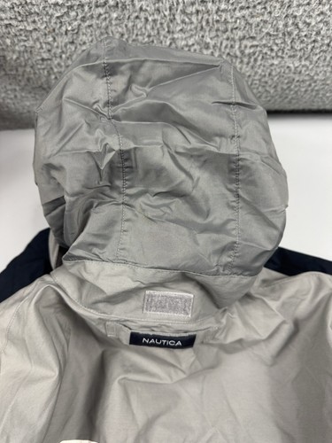 Giacca uomo Nautica Small S reversibile per tutte le stagioni e pile con cappuccio nel colletto - Foto 13 di 20