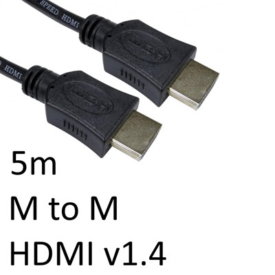 Hdmi Male To Hdmi Male 5M Black