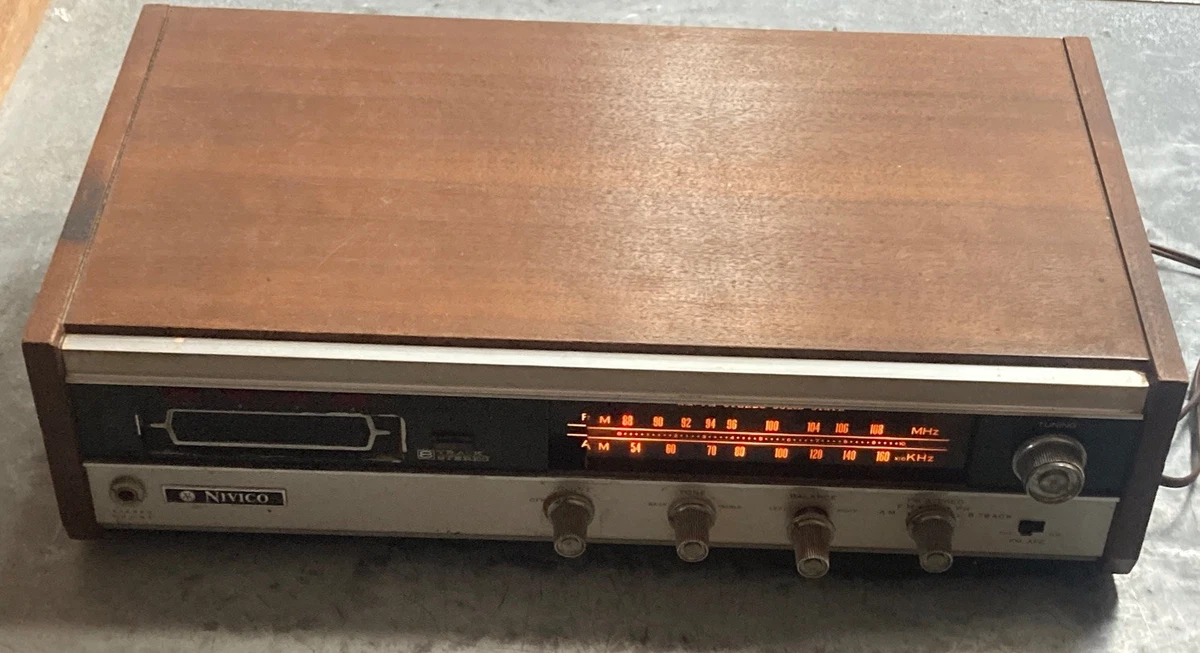Chaîne Stéréo Vintage Channel Master 6334 – 8 Pistes Et Radio – Occasion
