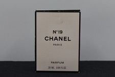 No. 19 Chanel Parfum - 28 ML w/ Box - Label is Stained