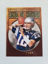 2002 Topps Ring Of Honor Tom Brady #TB36 New England Patriots Super Bowl 36 MVP