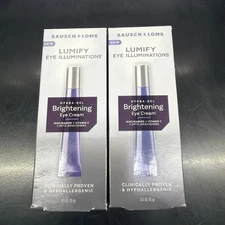 Lumify Eye Illuminations Hydra Gel Brightening Eye Cream 0.5 oz *LOT OF 2*