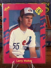 1990 Classic Update Pink Travel Edition - Larry Walker #T16 (RC)