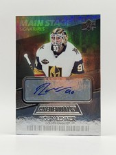 2021-22 Upper Deck Credentials #BTS-RL Robin Lehner Main Stage Signatures