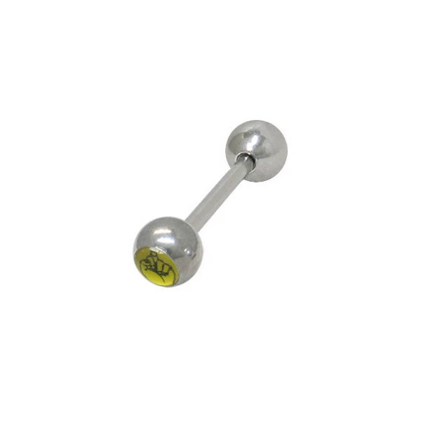 Middle finger tongue piercing sale