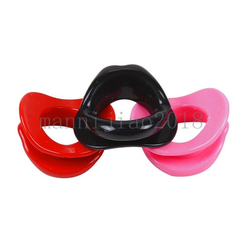Silicone Lips Style Open Oral Mouth Gag Mouth Bondage O-ring Oral Restraint - Picture 5 of 21