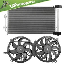 A/C Condenser and Radiator Condenser Cooling Fan Kit For 2021-2022 Nissan Altima