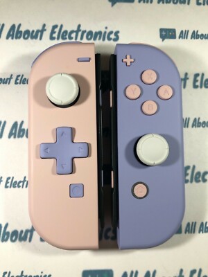 Nintendo Switch Custom Joycons Purple & Pink  Joy-Con SET Controller  DPAD