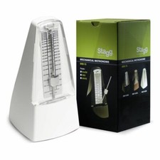 Stagg MM-70 White Metronome with Bell