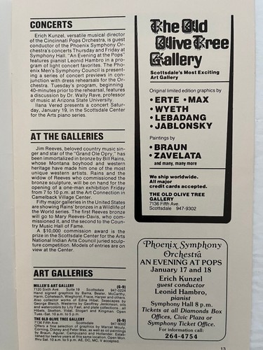 Key Magazine This Week In the Valley of the Sun Jan 12-18 1980 Tourist Booklet - Picture 6 of 16