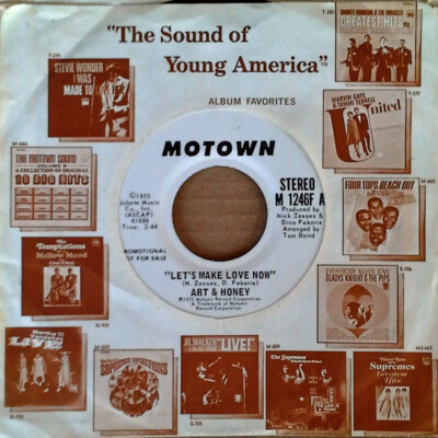 SOUL DANCE - ART & HONEY - LET'S MAKE LOVE NOW - MOTOWN - WLP 45