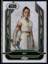 Star Wars Topps Chrome 2024 Card Costco Super Box Silver Refractor - Rey