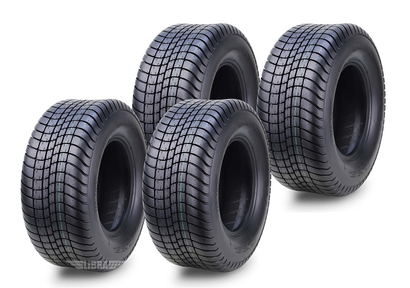 WANDA 205/50-10 Golf Cart ATV Tires 4 Ply 205/50x10 -Set 4 -