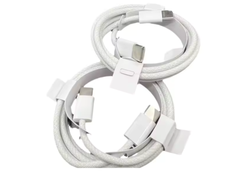 2x Type-C to Type-C PD 60W Braided Fast Charger Cables for iPhone & Samsung - Picture 3 of 6