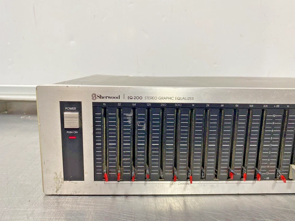 Ecualizador gráfico estéreo Sherwood EQ-200/probado Foto 2 de 4