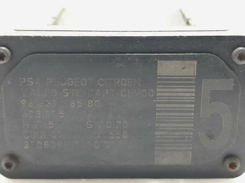 9663116580 1125818 sensor 170698 CITROEN C5 BERLINA EXCLUSIVE 2009