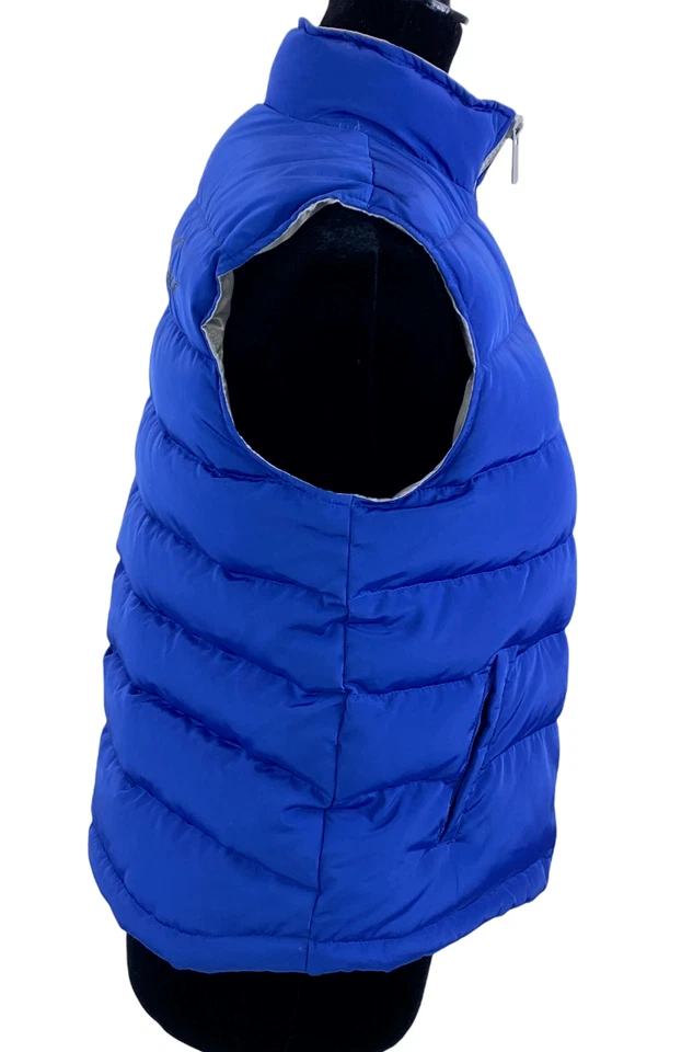 Sundance Film Festival 11 Sz Medium Blue Kenneth Cole Puffer Vest Jacket - Image 3 of 4