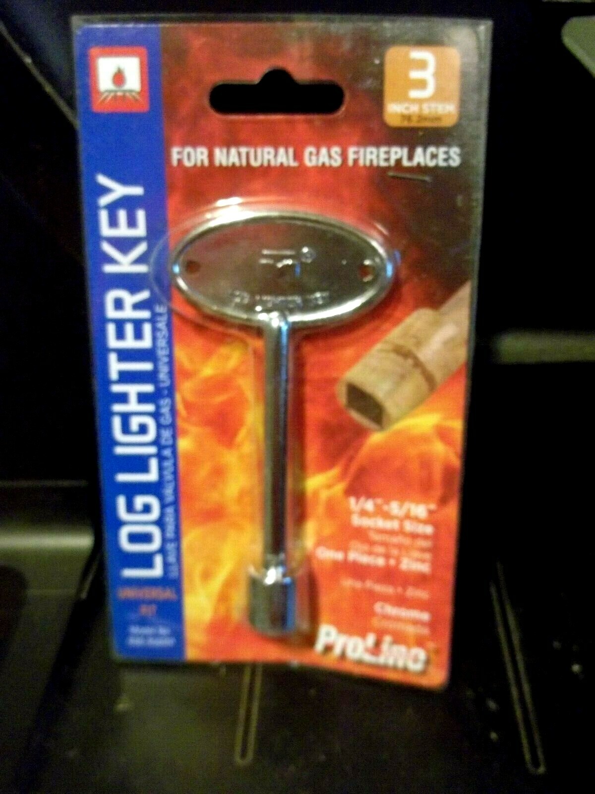 Gas Valve Key Black