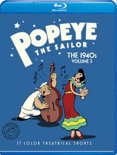Popeye the Sailor: The 1940s Volume 3 MOD  BluRay Movie 