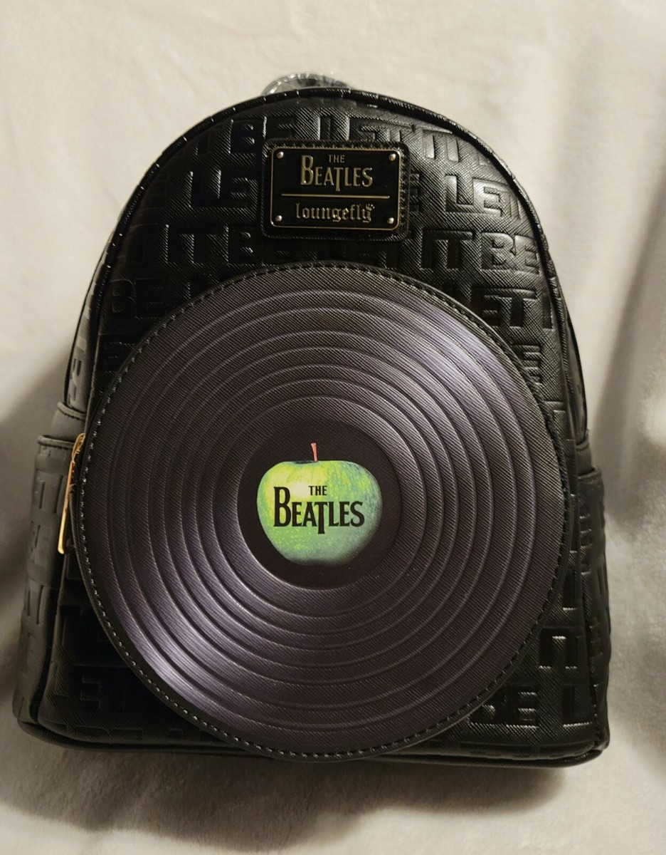 NEW LOUNGEFLY X The Beatles Let it Be Vinyl Record Mini 