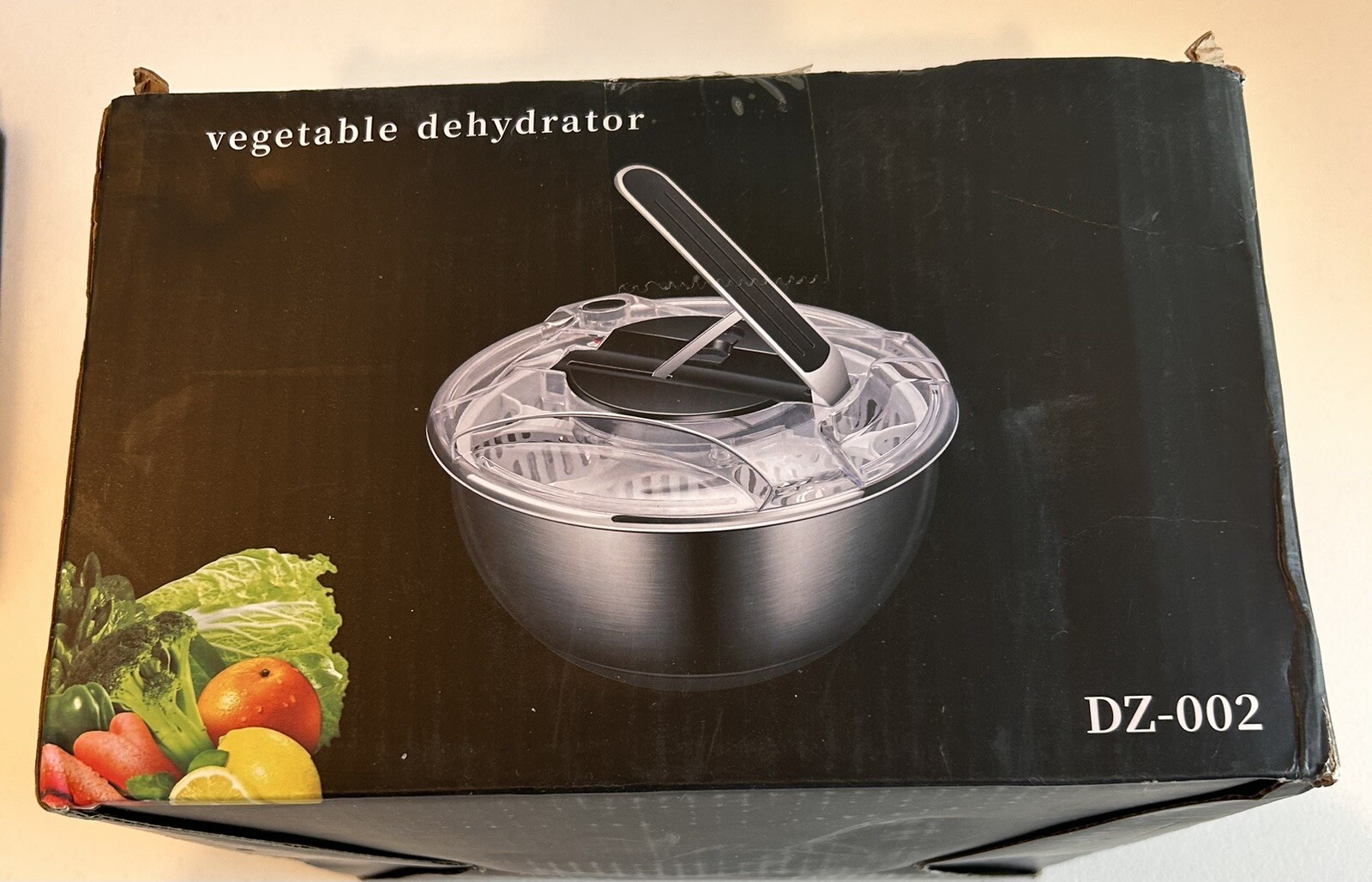 Vegetables Salad Spinner Lettuce Dehydrator Washer Salad Vegetable Dryer Mixer-image