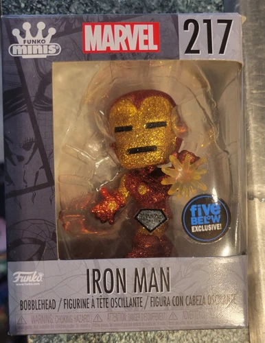 Funko Pop Minis Marvel #217 - Colección Diamante Iron Man Raro