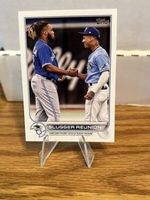 Wander Franco Vlad Guerrero 2022 Topps Series 1 Rookie Slugger Reunion Card #329