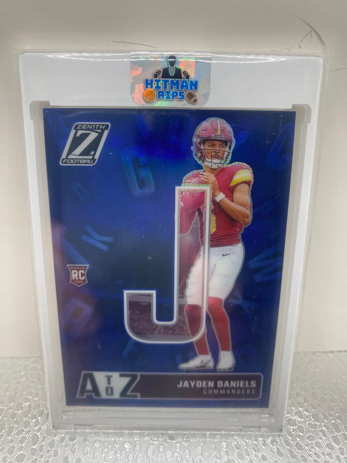 Jayden Daniels Panini Zenith A to Z #10 Blue