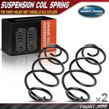2x Rear Driver & Passenger Coil Springs for Chevrolet Malibu Oldsmobile Pontiac