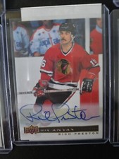 Rich Preston 2020-21 Sp Signature Legends Edition Blackhawks 