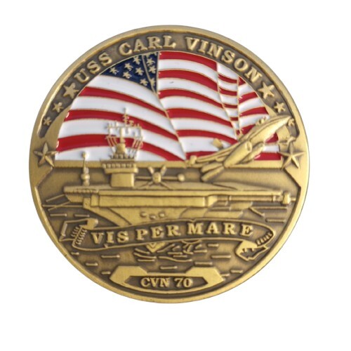 US Navy- USS William C. Lawe (DD-763) Challenge Coin