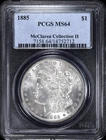 1885-P $1 Morgan Silver Dollar PCGS MS 64 | McClaren Collection II