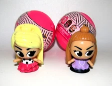 Barbie Series 3 Fashionistas Mashems Lot of (2) Blonde & Brown Hair Figures New