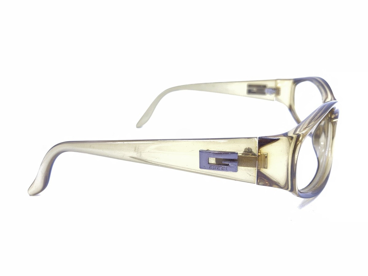 Gucci GG 2456/S K02 Translucent Brown Amber Sunglasses