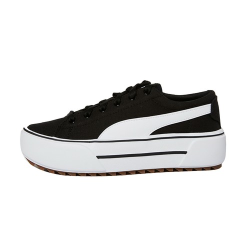 Puma Kaia Platform Women's Sneakers, Black/White/Gum