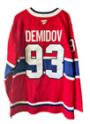 Nhl-Jersey-Fanatics Premium Montreal Canadiens Ivan Demidov Playoffs Size-54-Nwt