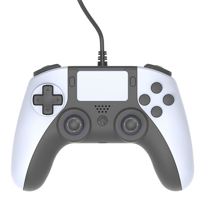 Wired Gaming Controller USB Gamepad Dual Vibration/6 Axis Gyro for PS5/PS5 Slim