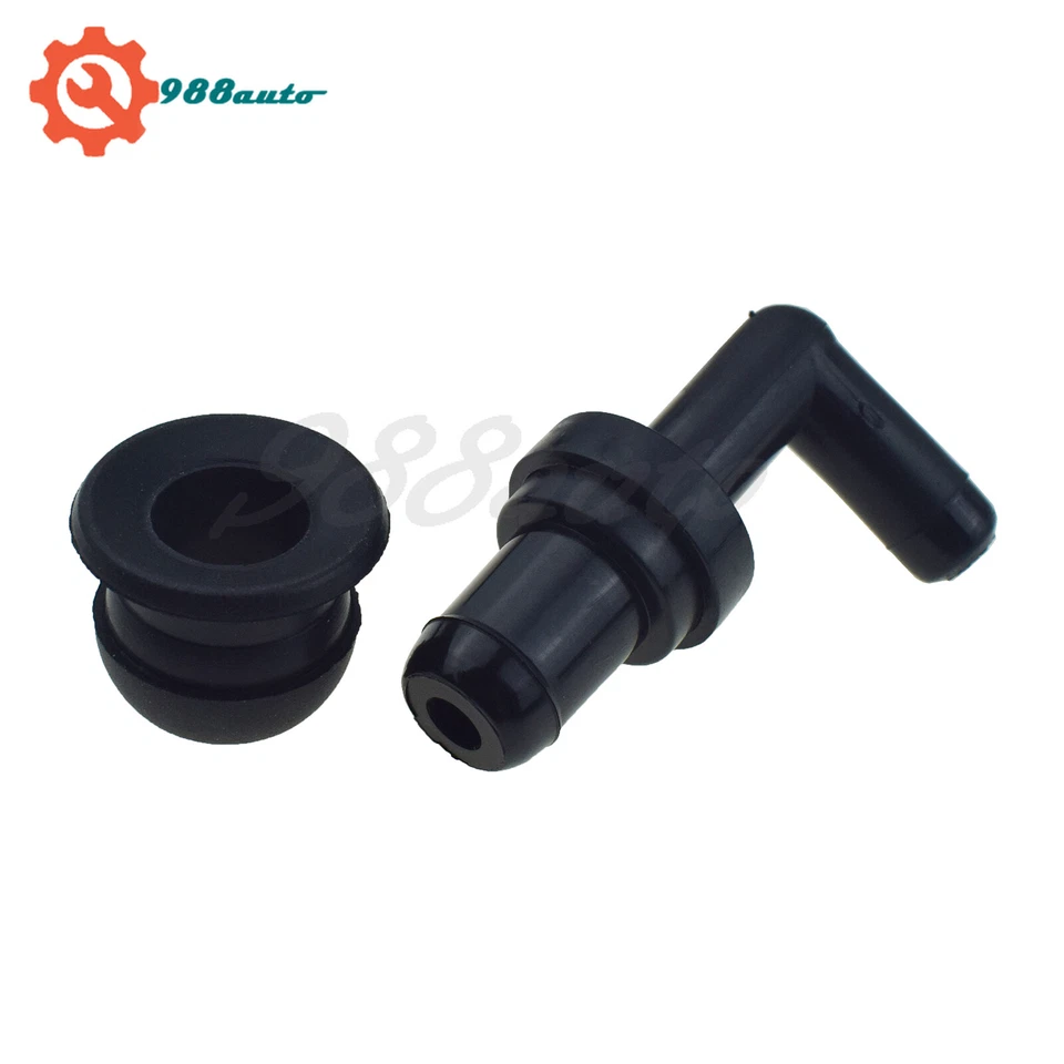 PCV VALVE & GROMMET 12204-50020 & 90480-18001 FOR TOYOTA LS400 LX470 4.7L 2UZFE - Image 2 of 4