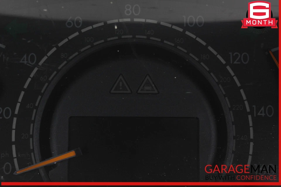 00-06 梅赛德斯 W215 CL500 仪表组速度计 原始设备制造商 — 第 3/4 张图片