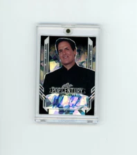 2021 Leaf Pop Century BLACK PRIZM ICE MARK CUBAN AUTO /3▪️Mavericks Owner